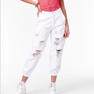 Carmar LF white cargo pants